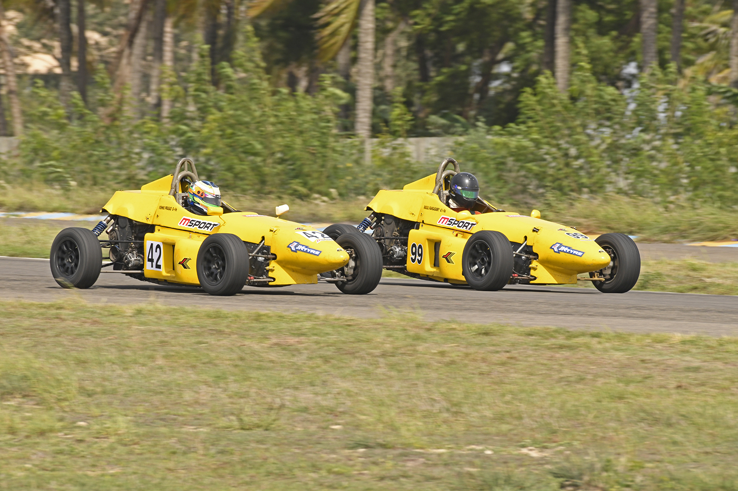 Vishnu Prasad in the lead after round one of the JK Tyre National Championship 2019 Vishnu Prasad in the lead after round one of the JK Tyre National Championship 2019