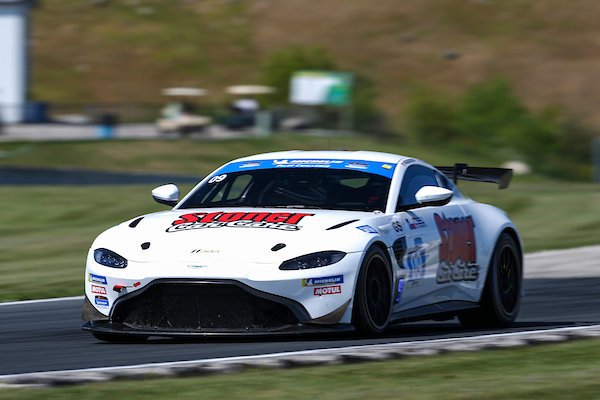 Akhil Rabindra and Ross Gunn finish sixth at the Michelin GT Challenge Akhil Rabindra and Ross Gunn finish sixth at the Michelin GT Challenge