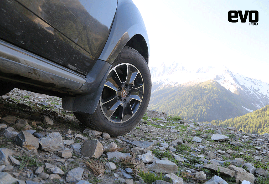 Testing the Ceat Czar Sport tyres across treacherous terrain in India Testing the Ceat Czar Sport tyres across treacherous terrain in India