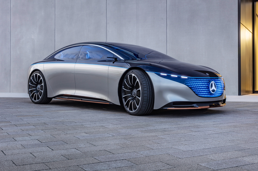 Mercedes-Benz showcases Vision EQS at Frankfurt Motor Show 2019 Mercedes-Benz showcases Vision EQS at Frankfurt Motor Show 2019