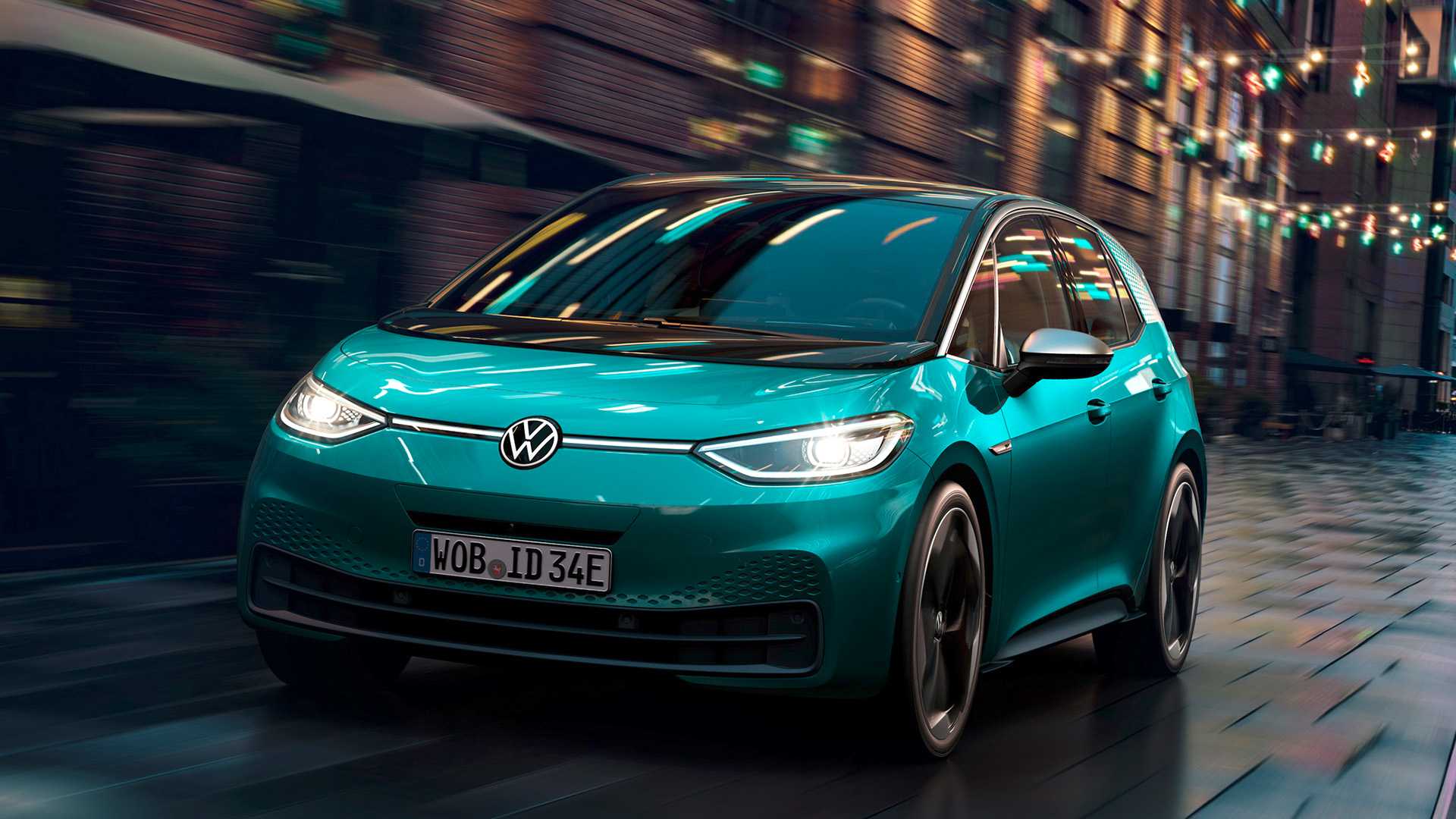 Volkswagen showcases the ID.3 mass-market electric car Volkswagen showcases the ID.3 mass-market electric car