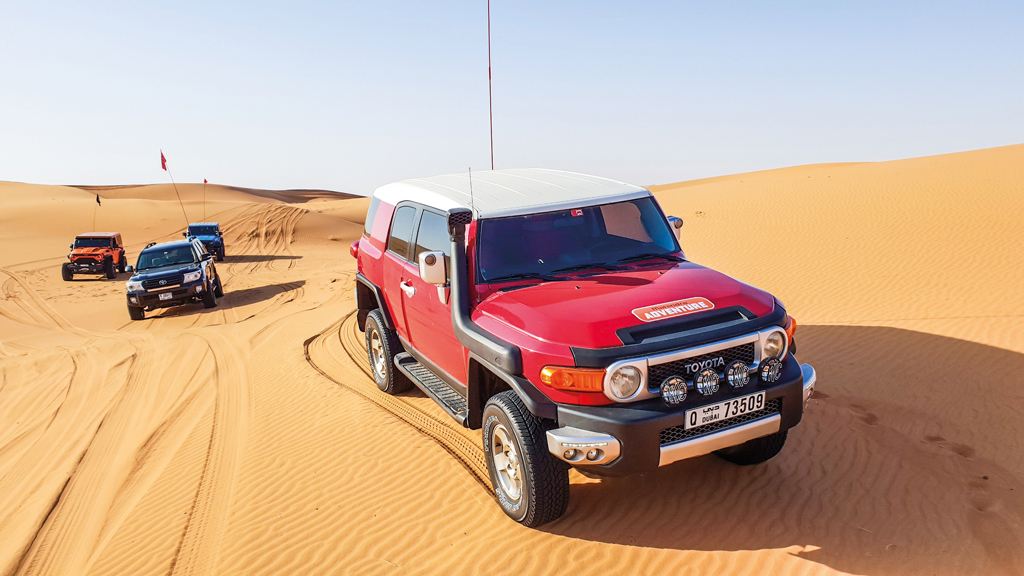 The thrill of dune slaying with the off-road gods