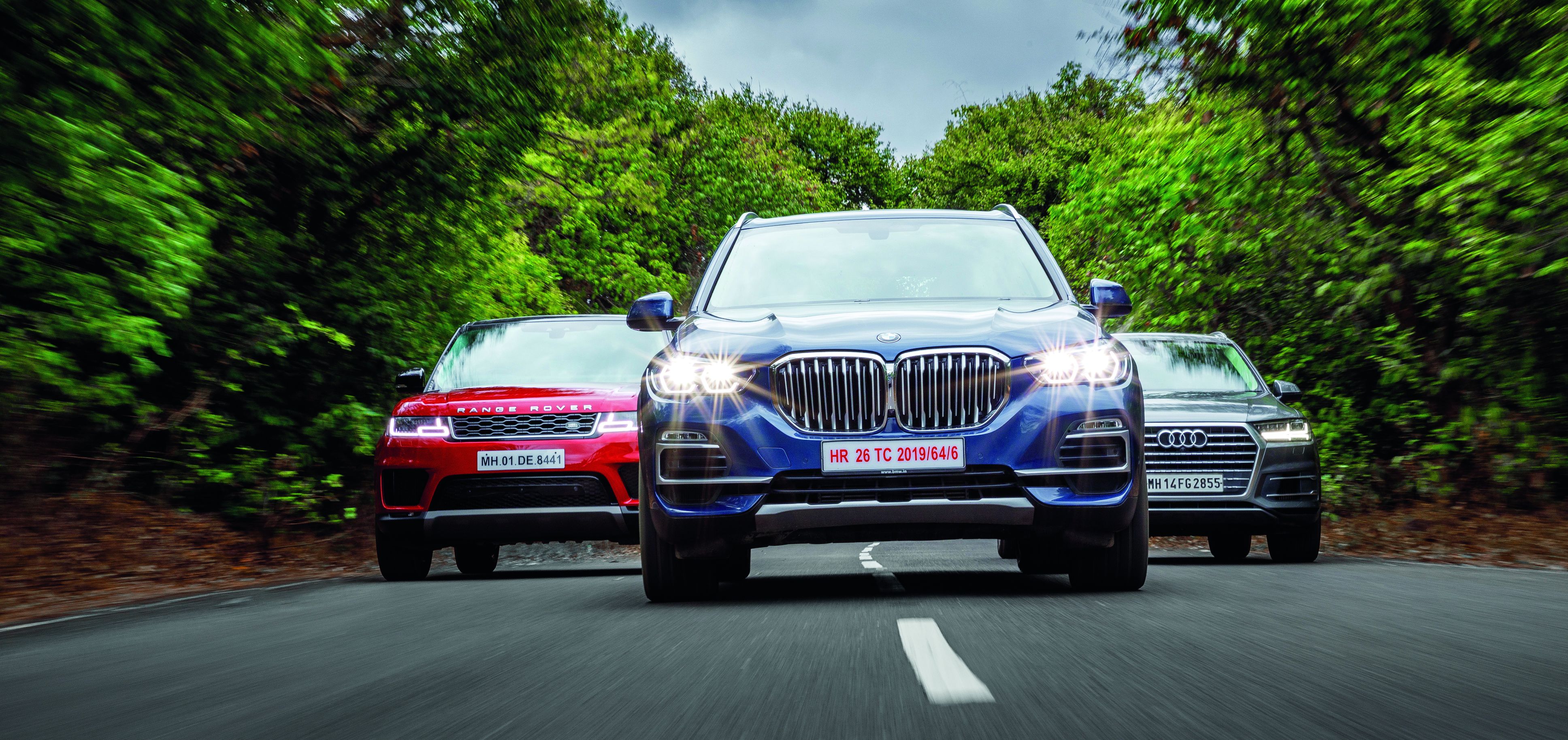 Luxury SUV comparo: BMW X5 vs Range Rover Sport vs Audi Q7