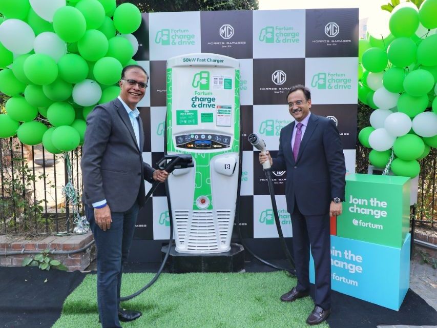 MG MOTOR INDIA AND FORTUM ANNOUNCE INSTALLATION OF THE FAST CHARGING STATION IN GURUGRAM