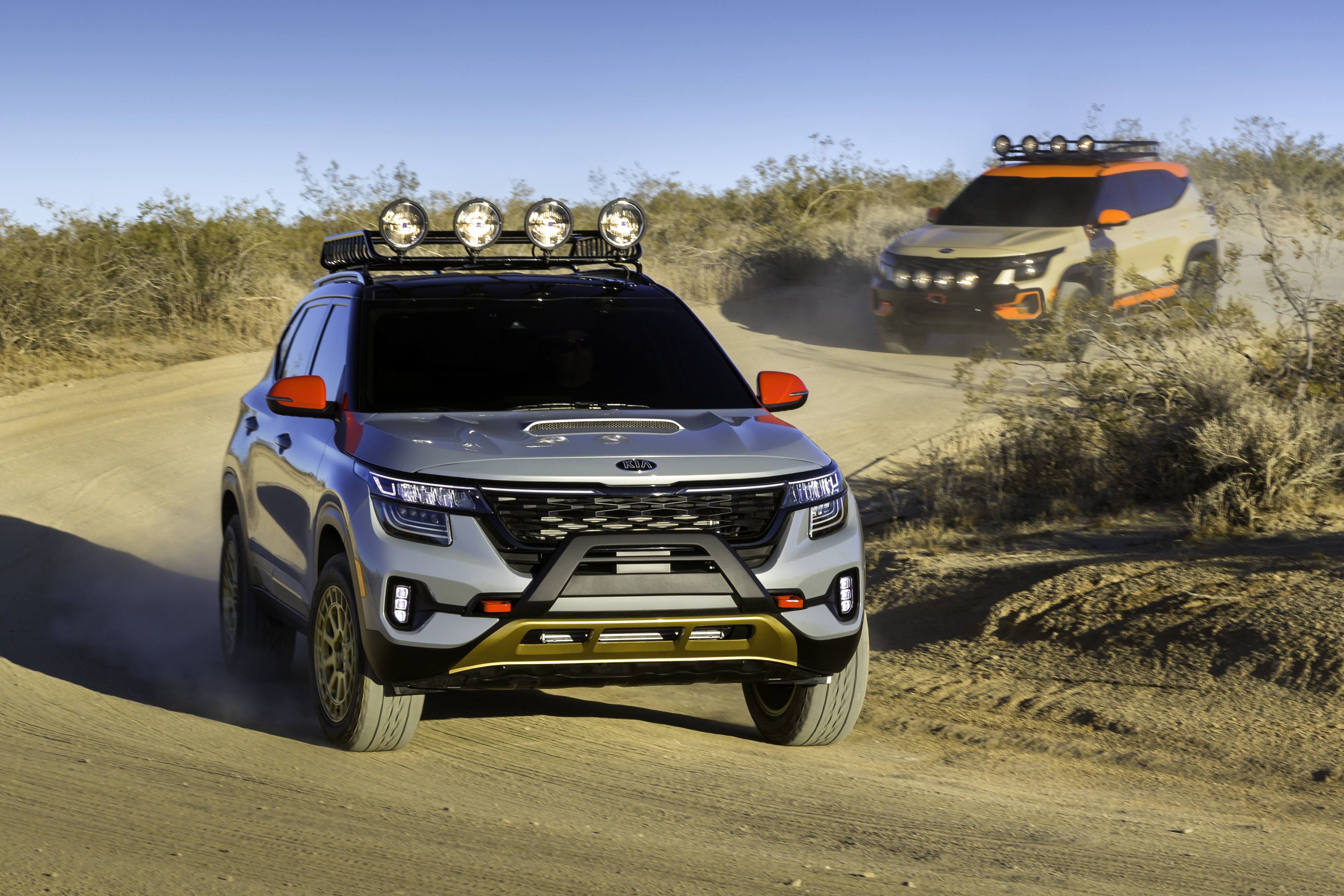 KIA showcase Seltos X-Line concepts at 2019 LA Auto Show KIA showcase Seltos X-Line concepts at 2019 LA Auto Show