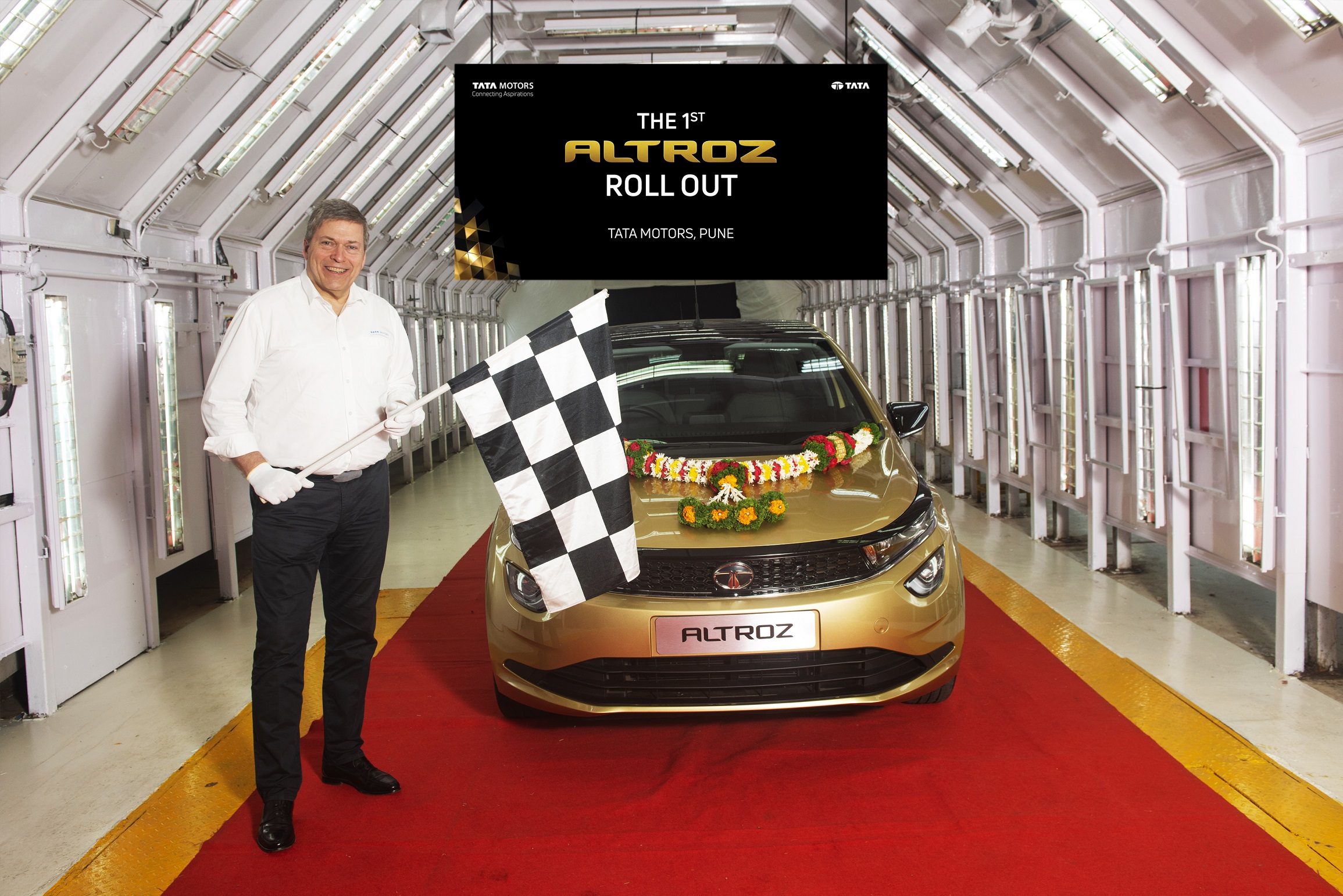 Tata ALTROZ rolls out from its Pune plant Tata ALTROZ rolls out from its Pune plant