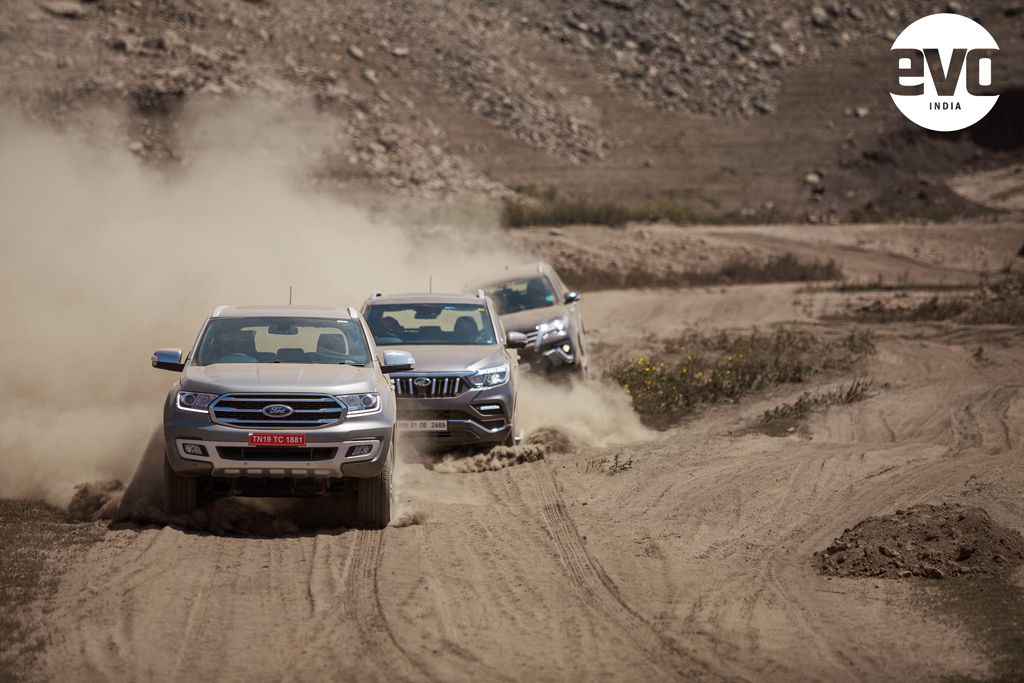 Toyota Fortuner v Ford Endeavour v Mahindra Alturas G4: Old school SUV comparo