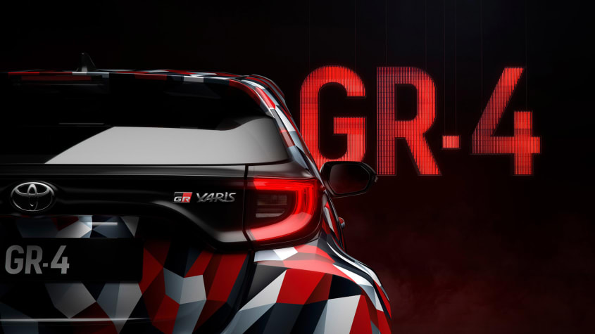 Toyota Yaris GR-4 hot hatchback teased – successor to the GRMN and a true WRC homologation special   Toyota Yaris GR-4 hot hatchback teased – successor to the GRMN and a true WRC homologation special