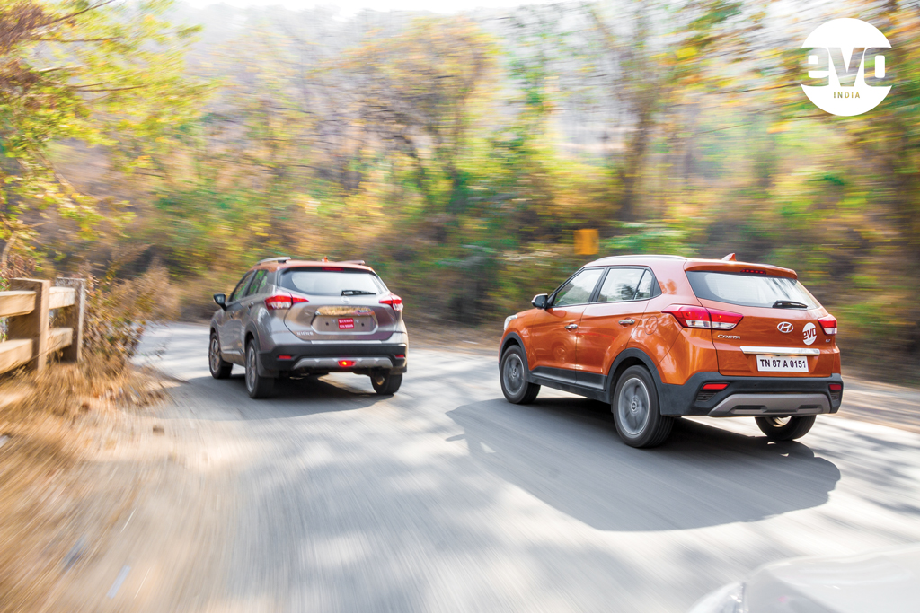 Nissan Kicks v Hyundai Creta: Battle of the Asian compact SUVs Nissan Kicks v Hyundai Creta: Battle of the Asian compact SUVs