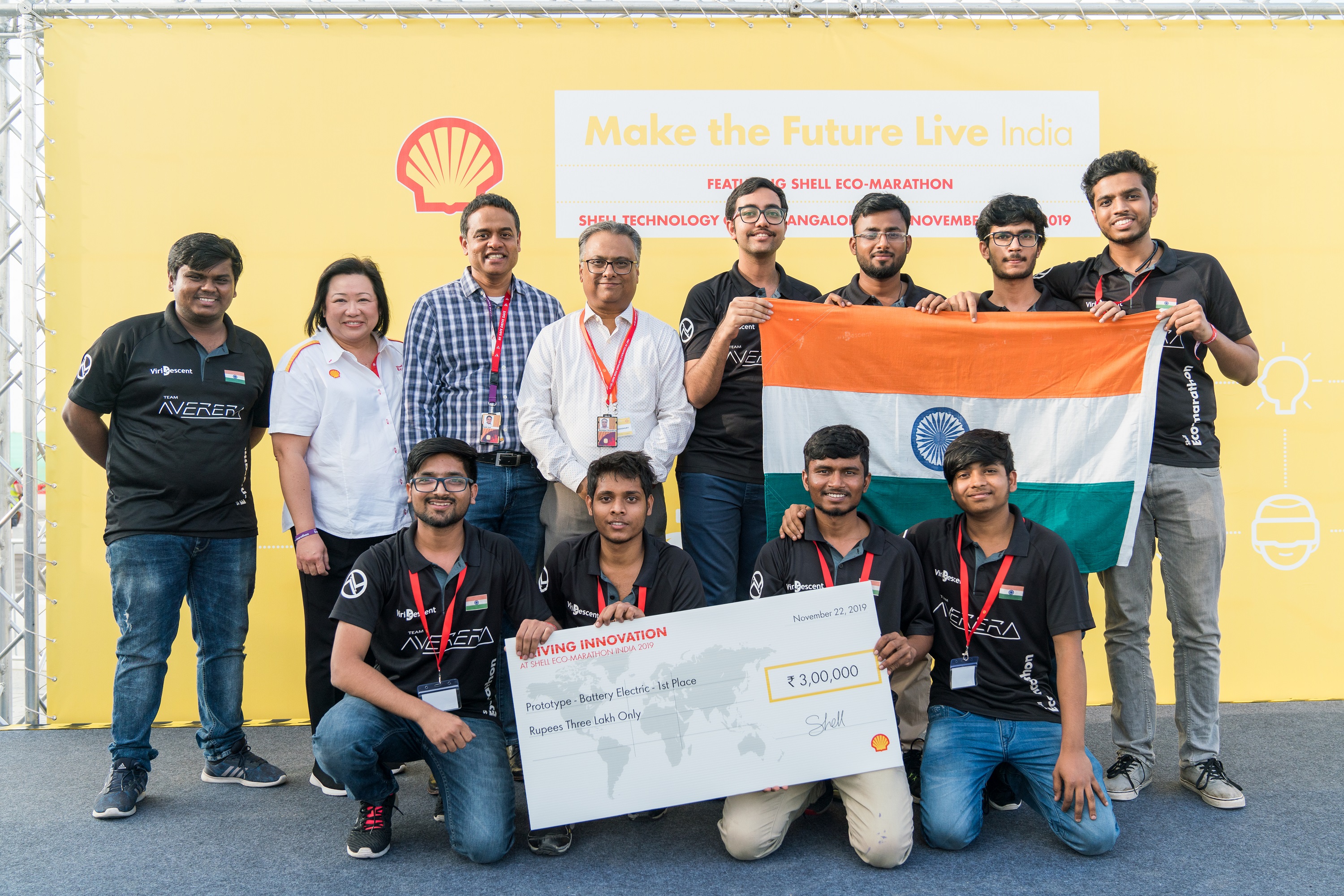 Team Averera From IIT-BHU clocks the Best Mileage At Shell’s ‘Make The Future Live India 2019’ Team Averera From IIT-BHU clocks the Best Mileage At Shell’s ‘Make The Future Live India 2019’