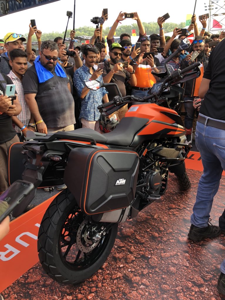 KTM reveals the 390 Adventure at India Bike Week 2019 KTM reveals the 390 Adventure at India Bike Week 2019