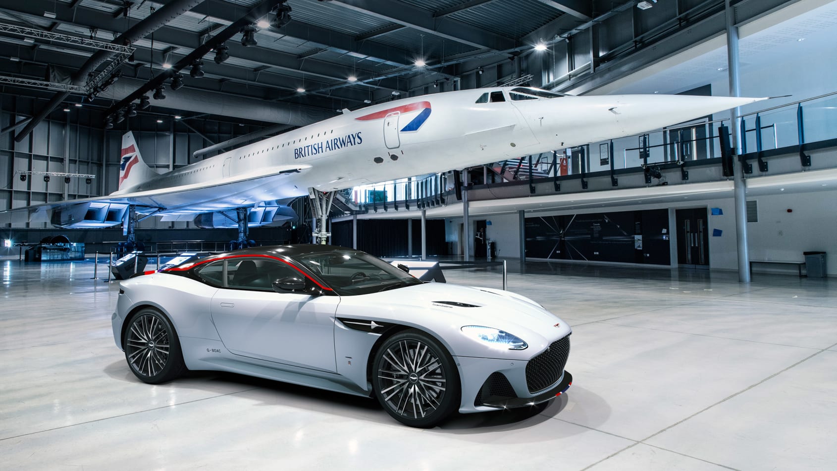 Aston Martin DBS Superleggera Concorde celebrates aviation milestones Aston Martin DBS Superleggera Concorde celebrates aviation milestones