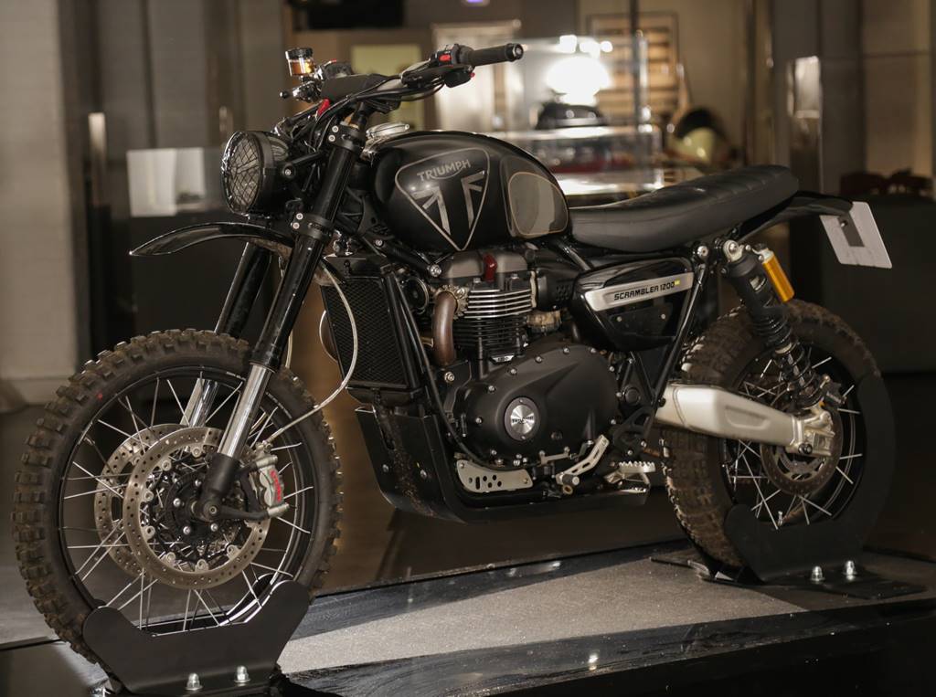 James Bond and Triumph announce an exciting partnership. James Bond and Triumph announce an exciting partnership.