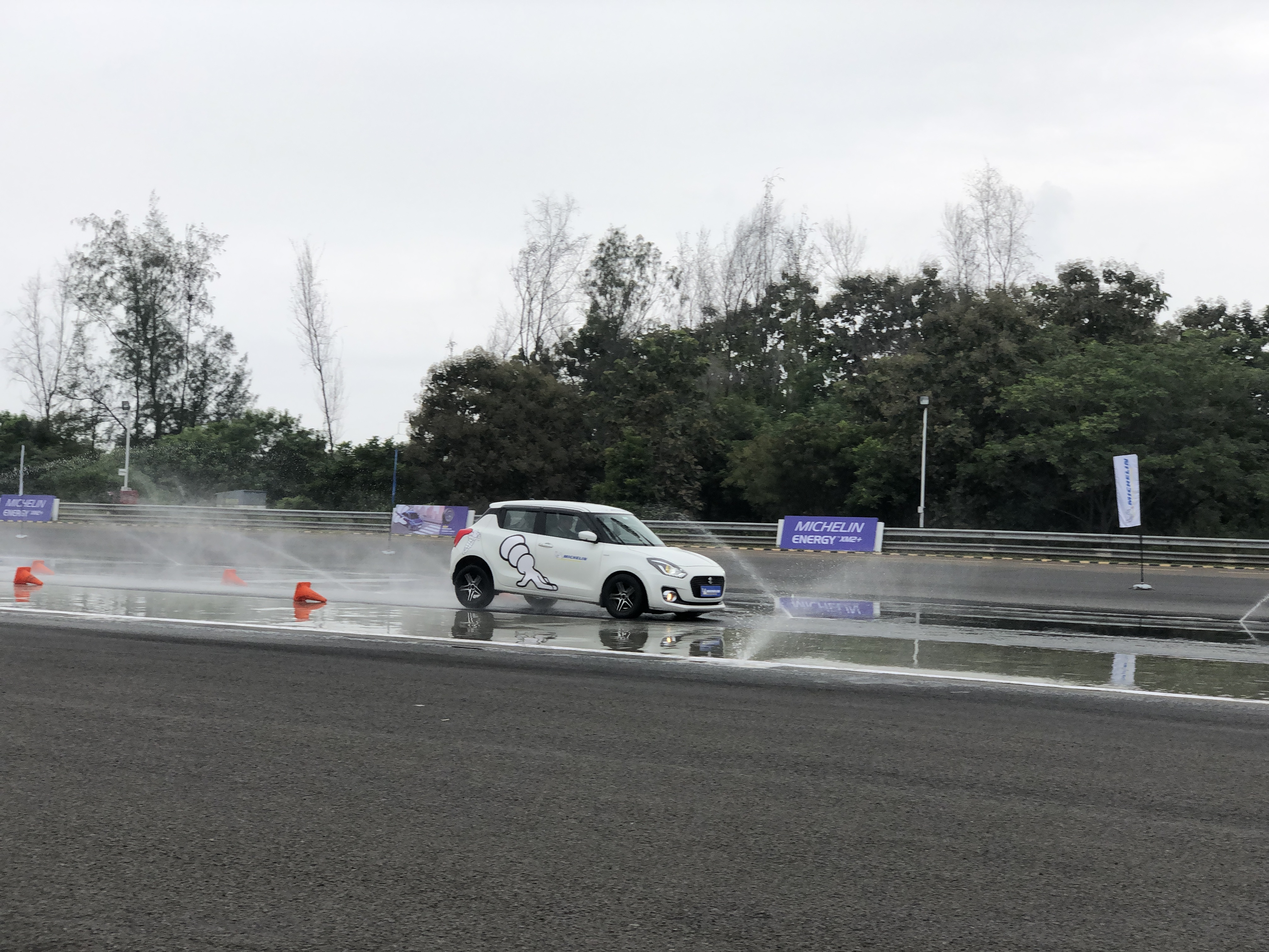 Michelin Energy XM2+ tyre test experience  at WABCO proving grounds