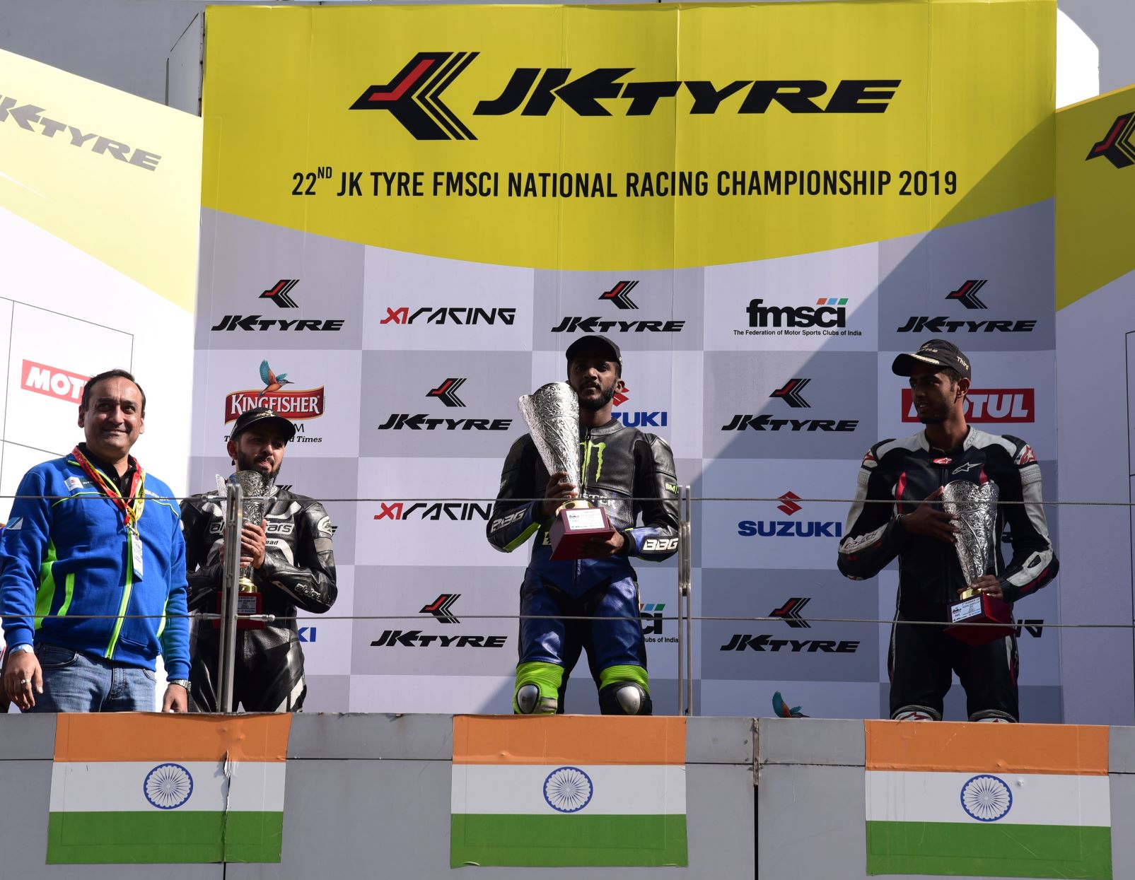 Vishnu, Muzammil win big at JK Tyre Festival of Speed 2019