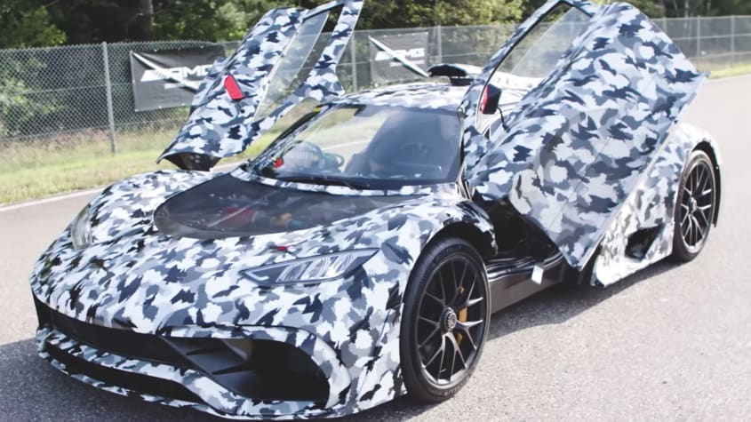 Mercedes-AMG One hypercar shown in new teaser video Mercedes-AMG One hypercar shown in new teaser video