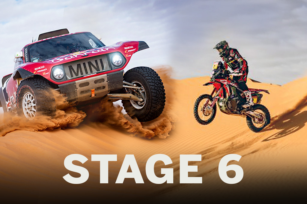 2020 Dakar: Carlos Sainz and Ricky Brabec hold onto the lead after six stages 2020 Dakar: Carlos Sainz and Ricky Brabec hold onto the lead after six stages