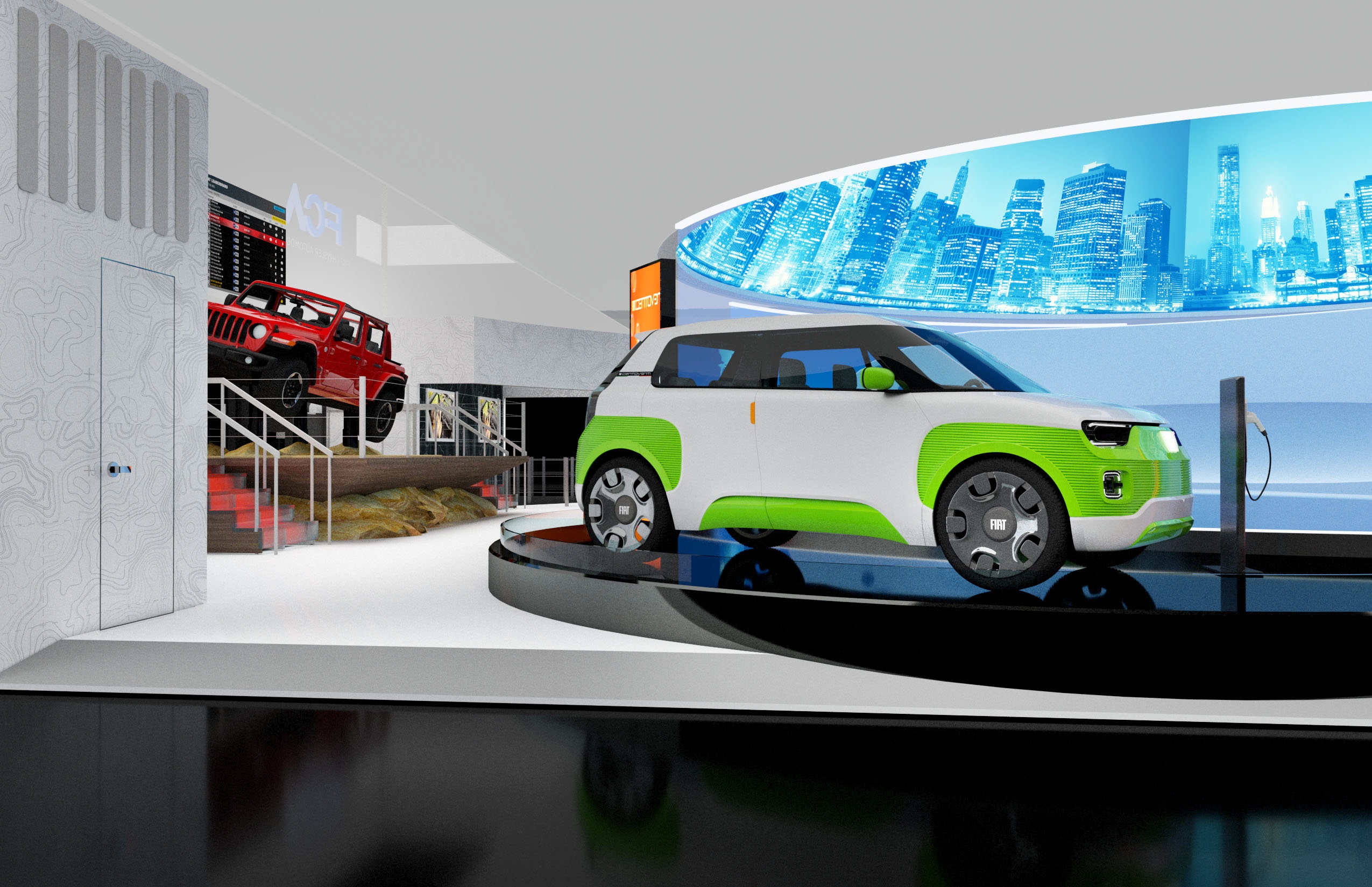 FCA highlights electrification intentions at CES 2020
