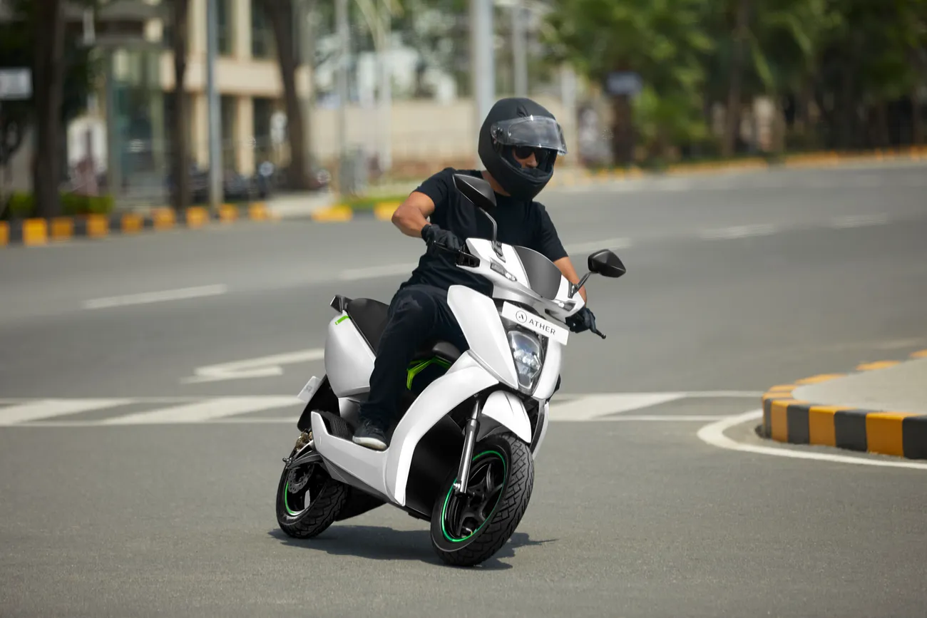 Ather Energy teases 450X electric scooter Ather Energy teases 450X electric scooter