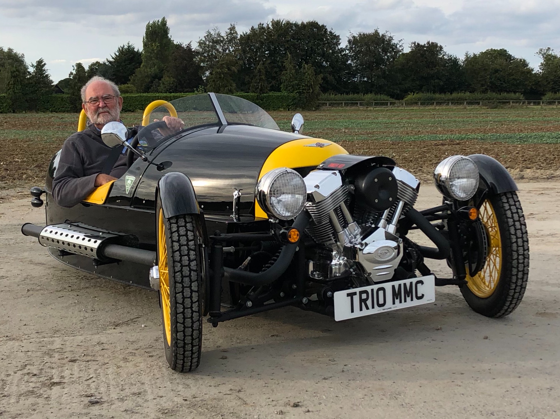 English businessman to drive a Morgan 3-wheeler across India to support NGO Goonj English businessman to drive a Morgan 3-wheeler across India to support NGO Goonj