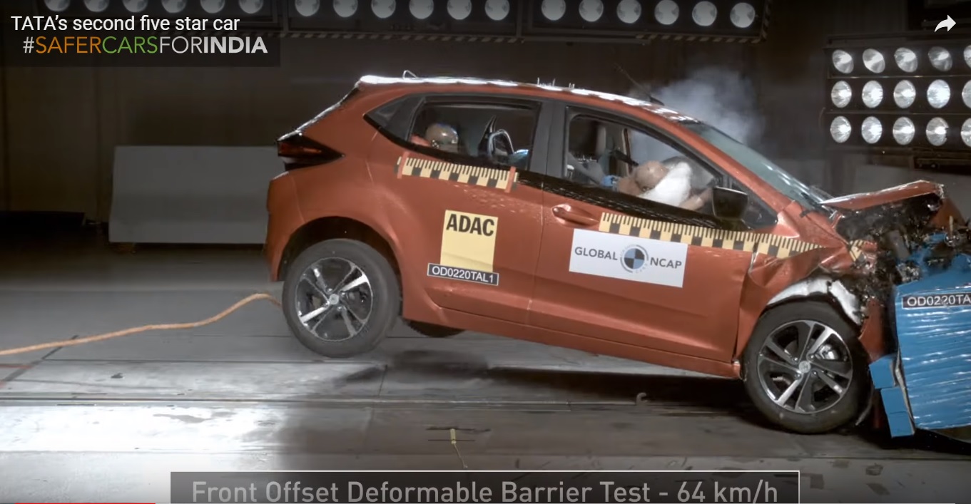 Tata Altroz scores five stars at the Global NCAP Tata Altroz scores five stars at the Global NCAP