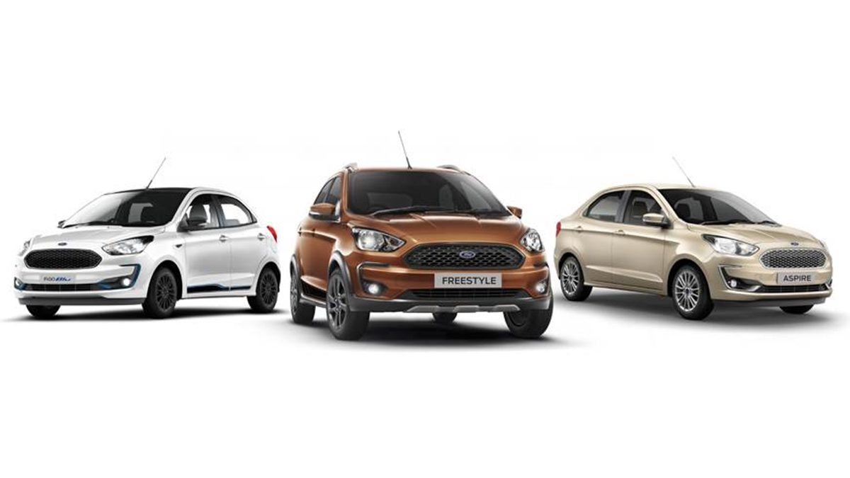 BS6 Ford Figo, Aspire and Freestyle launched BS6 Ford Figo, Aspire and Freestyle launched