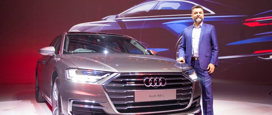 Audi launches the A8 L in India at Rs 1.56 crore Audi launches the A8 L in India at Rs 1.56 crore