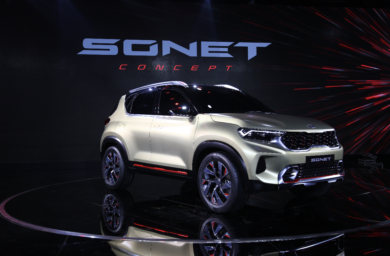 Auto Expo 2020: Wraps taken off near-production Kia Sonet Auto Expo 2020: Wraps taken off near-production Kia Sonet