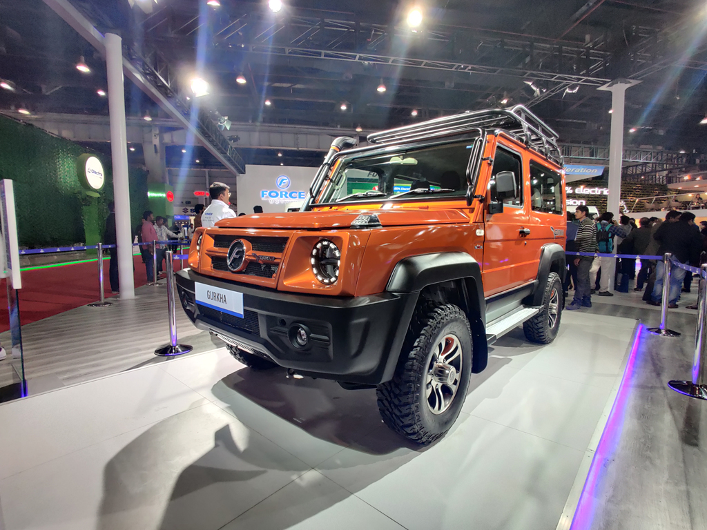 Auto Expo 2020: Force Motors unveils three new platforms, a new Gurkha Auto Expo 2020: Force Motors unveils three new platforms, a new Gurkha