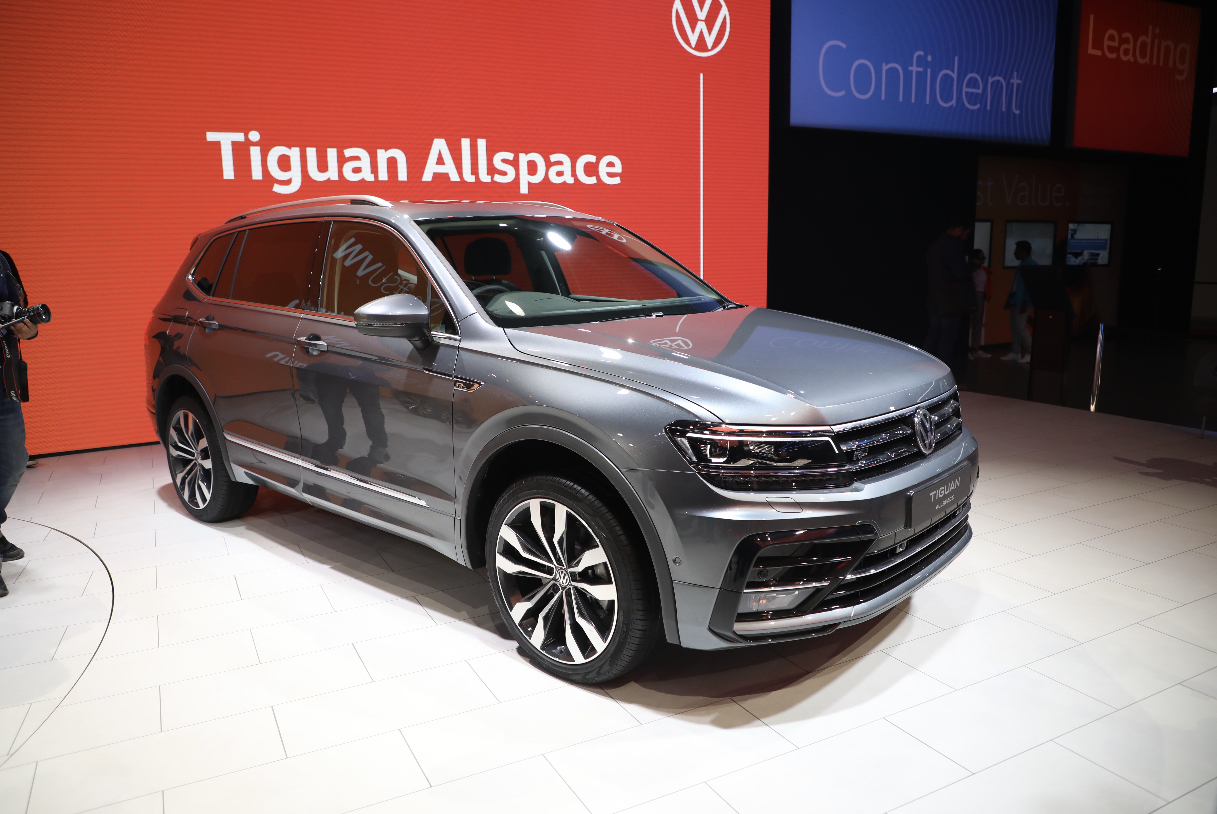 Auto Expo 2020: Tiguan AllSpace 7-seater unveiled Auto Expo 2020: Tiguan AllSpace 7-seater unveiled