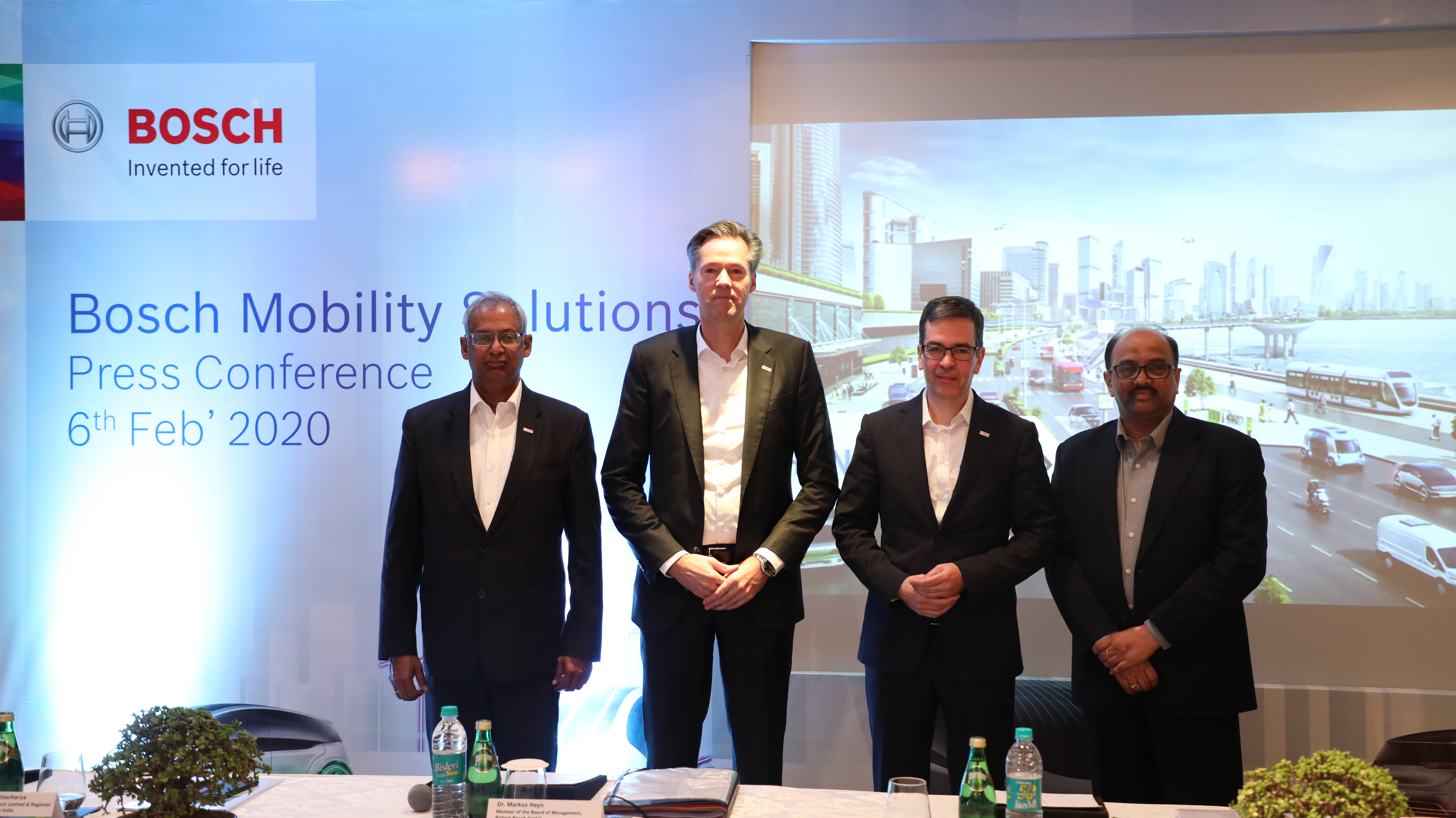 Bosch showcases a range of advanced mobility solutions