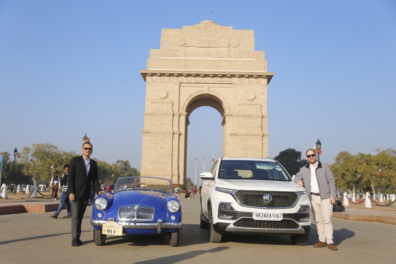 MG Motor India make its presence felt at the 21 Gun Salute rally MG Motor India make its presence felt at the 21 Gun Salute rally