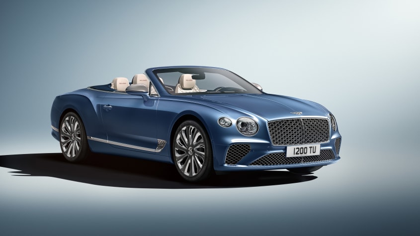 New Bentley Continental GT Mulliner Convertible uncovered New Bentley Continental GT Mulliner Convertible uncovered