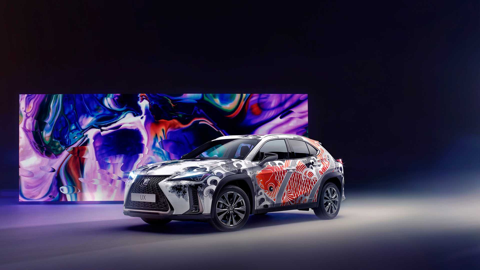 Lexus takes the art car further, creates worlds first tattoo car! Lexus takes the art car further, creates worlds first tattoo car!