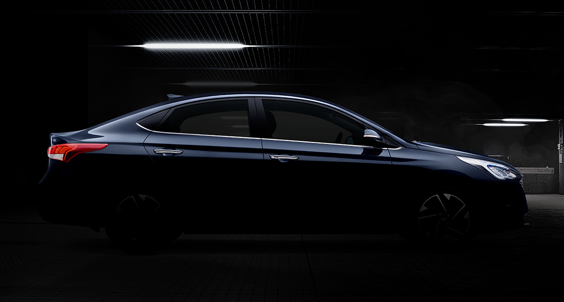 Hyundai teases Verna facelift Hyundai teases Verna facelift