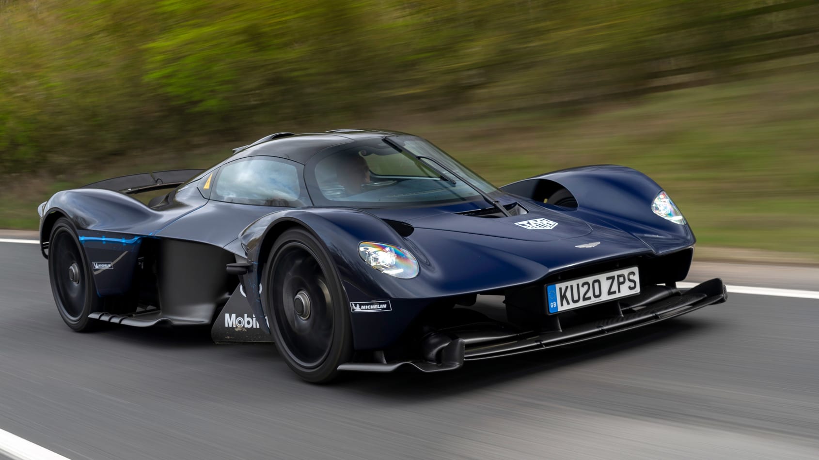 Aston Martin Valkyrie the 1160bhp hypercar hits public roads Aston Martin Valkyrie the 1160bhp hypercar hits public roads