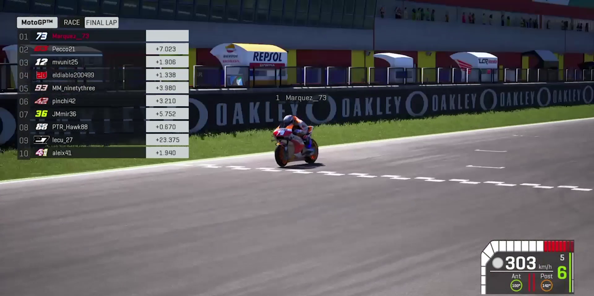 Alex Marquez wins the inaugural #STAYATHOMEGP Alex Marquez wins the inaugural #STAYATHOMEGP
