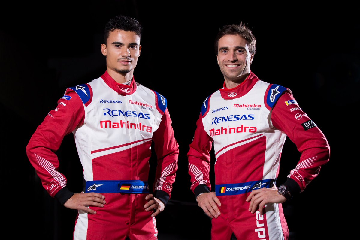 Mahindra Racing confirm DAmbrosio and Wehrlein for Formula E esports competition Mahindra Racing confirm DAmbrosio and Wehrlein for Formula E esports competition