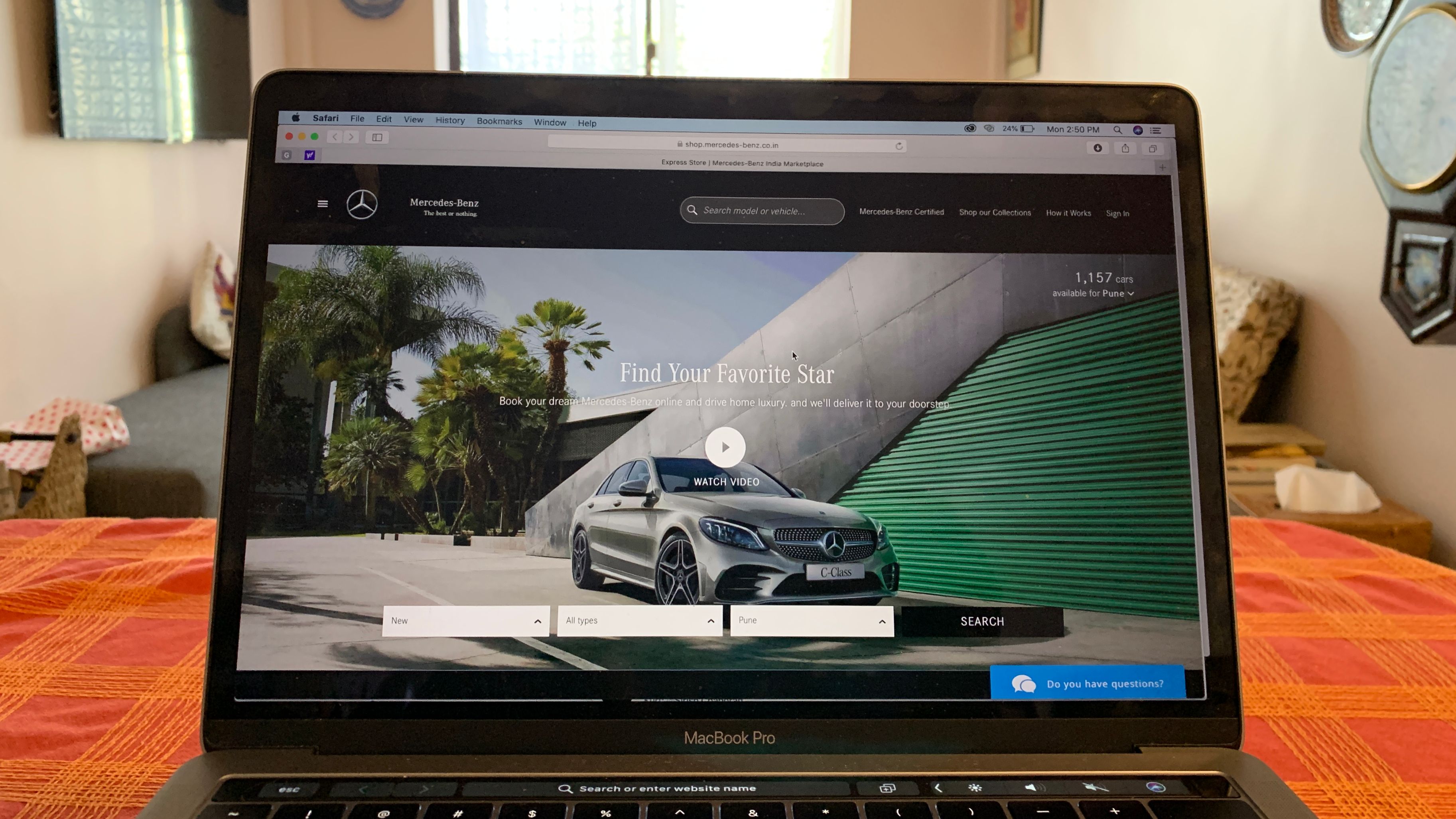 You can now buy a Mercedes-Benz without leaving the house!