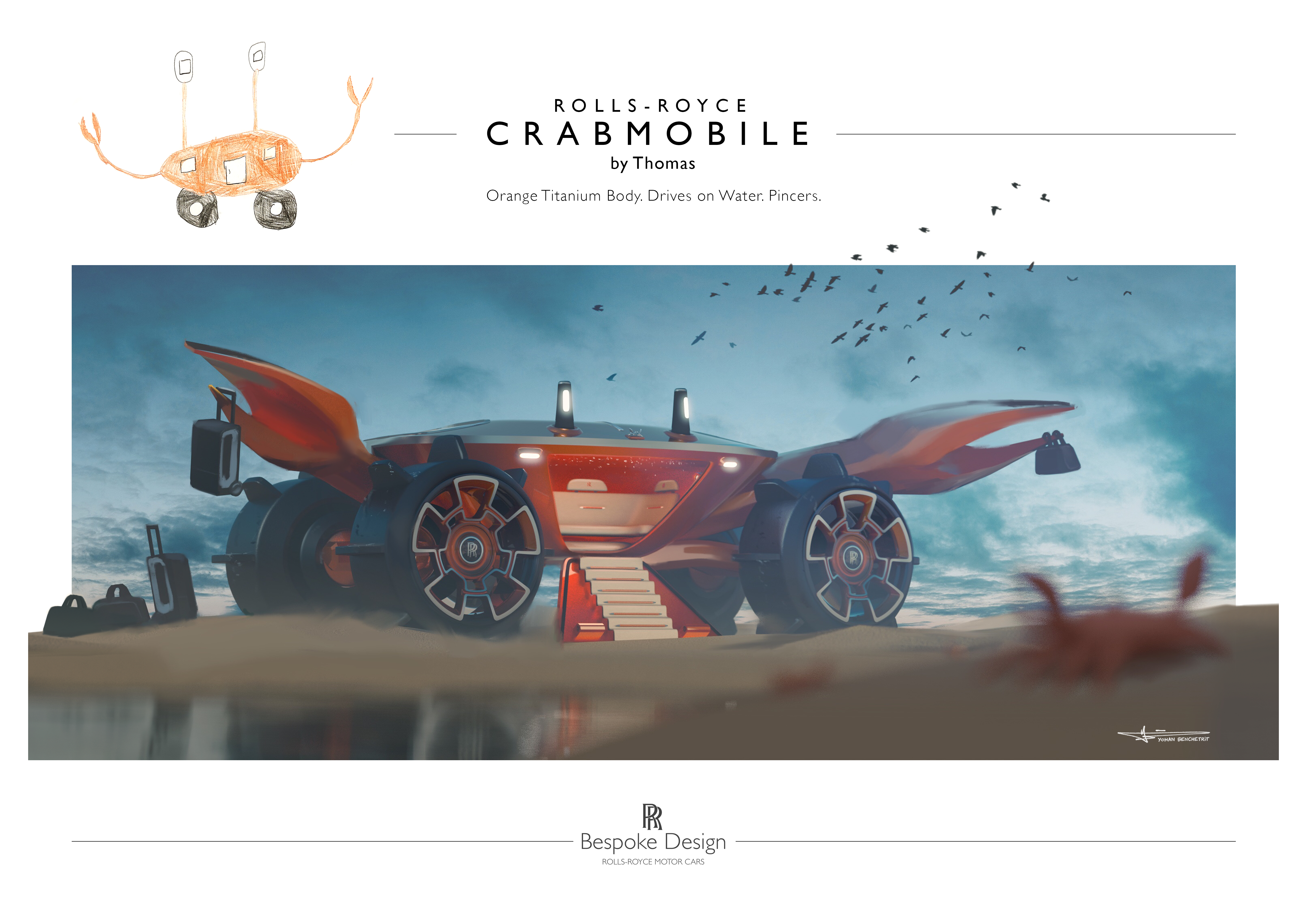 Rolls-Royce challenges young minds to design their own luxury car Rolls-Royce challenges young minds to design their own luxury car