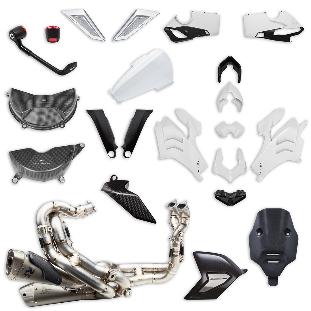 Ducati launches track-ready accessories range for Panigale V4