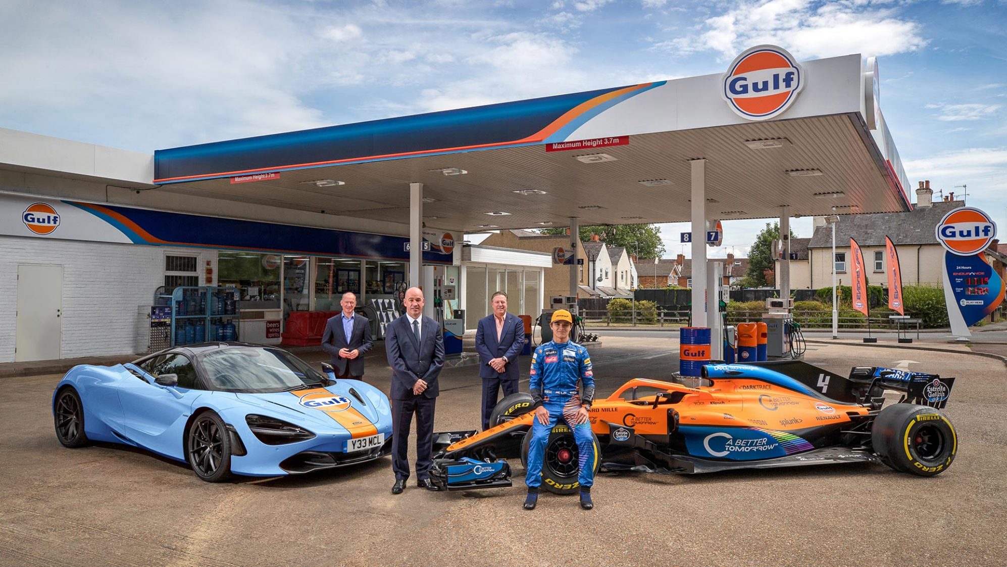 McLaren to get into a multi-year strategic partnership with Gulf Oil McLaren to get into a multi-year strategic partnership with Gulf Oil