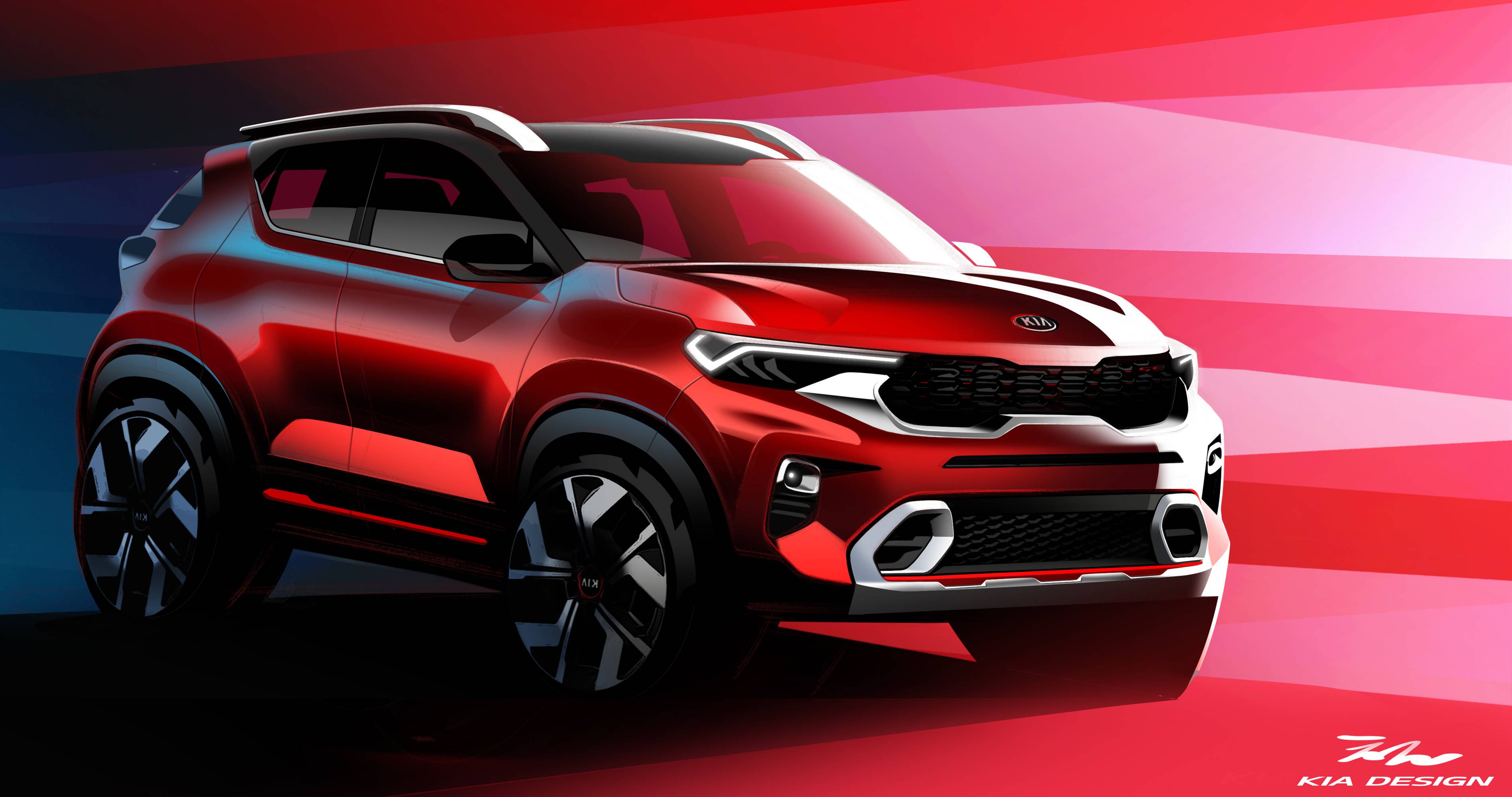 Kia reveals interior details of the Sonet Kia reveals interior details of the Sonet