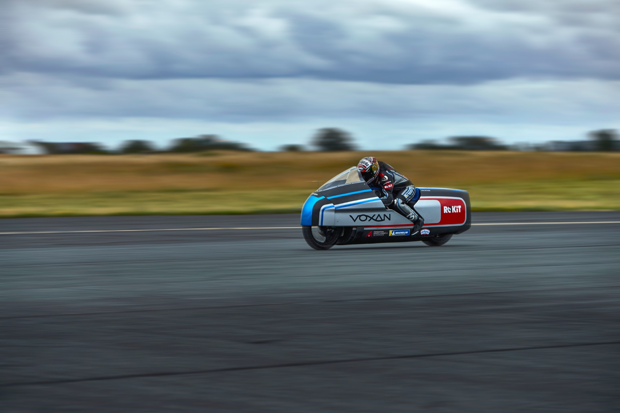 Voxan showcases its electric land speed record contender Voxan showcases its electric land speed record contender