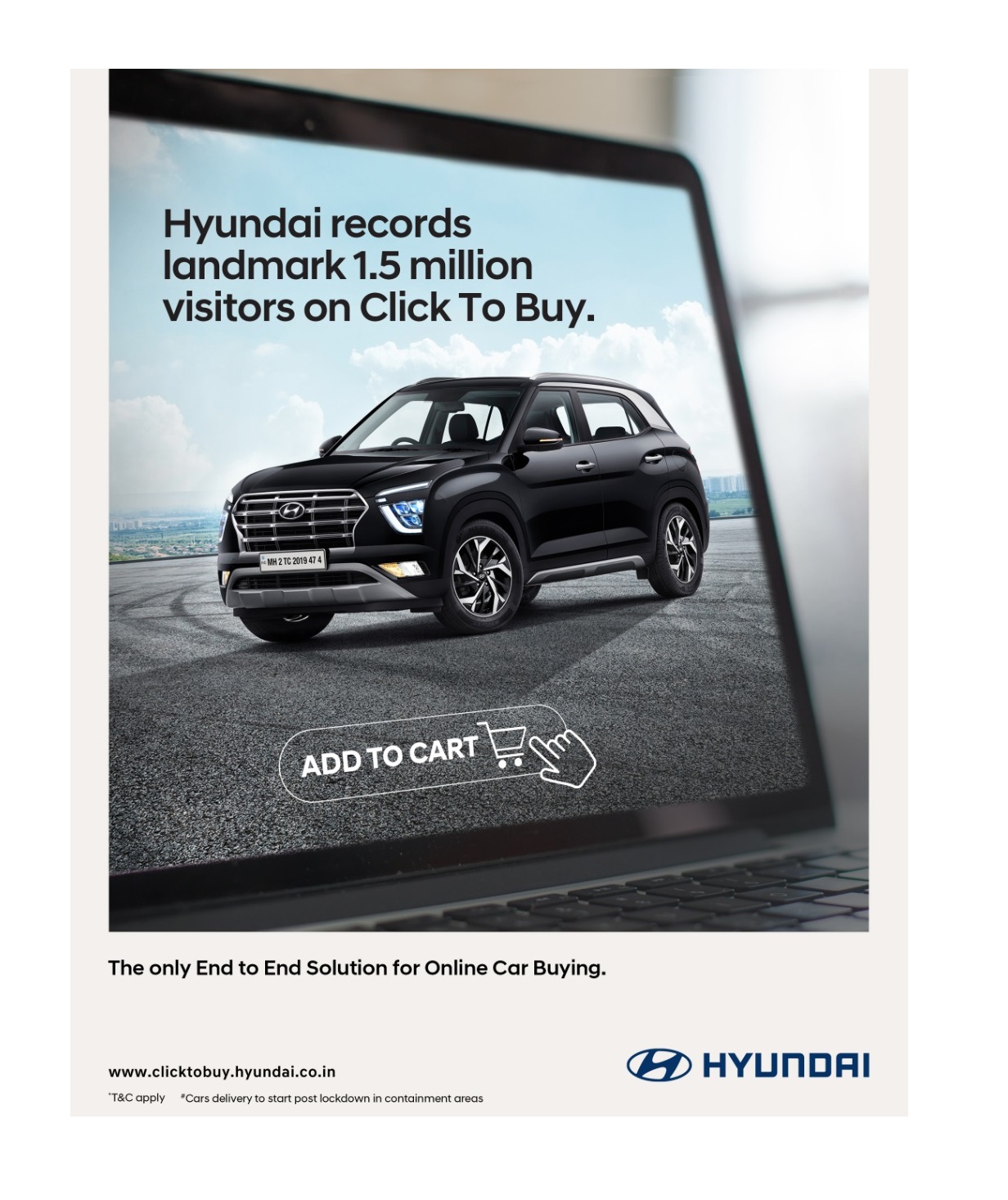 1.5 million Indians have Clicked To Buy a Hyundai! 1.5 million Indians have Clicked To Buy a Hyundai!