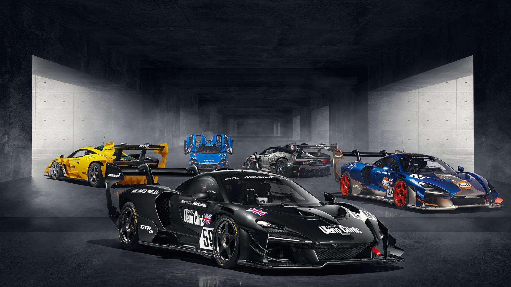 Five McLaren Senna GTR LMs in Le Mans liveries revealed Five McLaren Senna GTR LMs in Le Mans liveries revealed