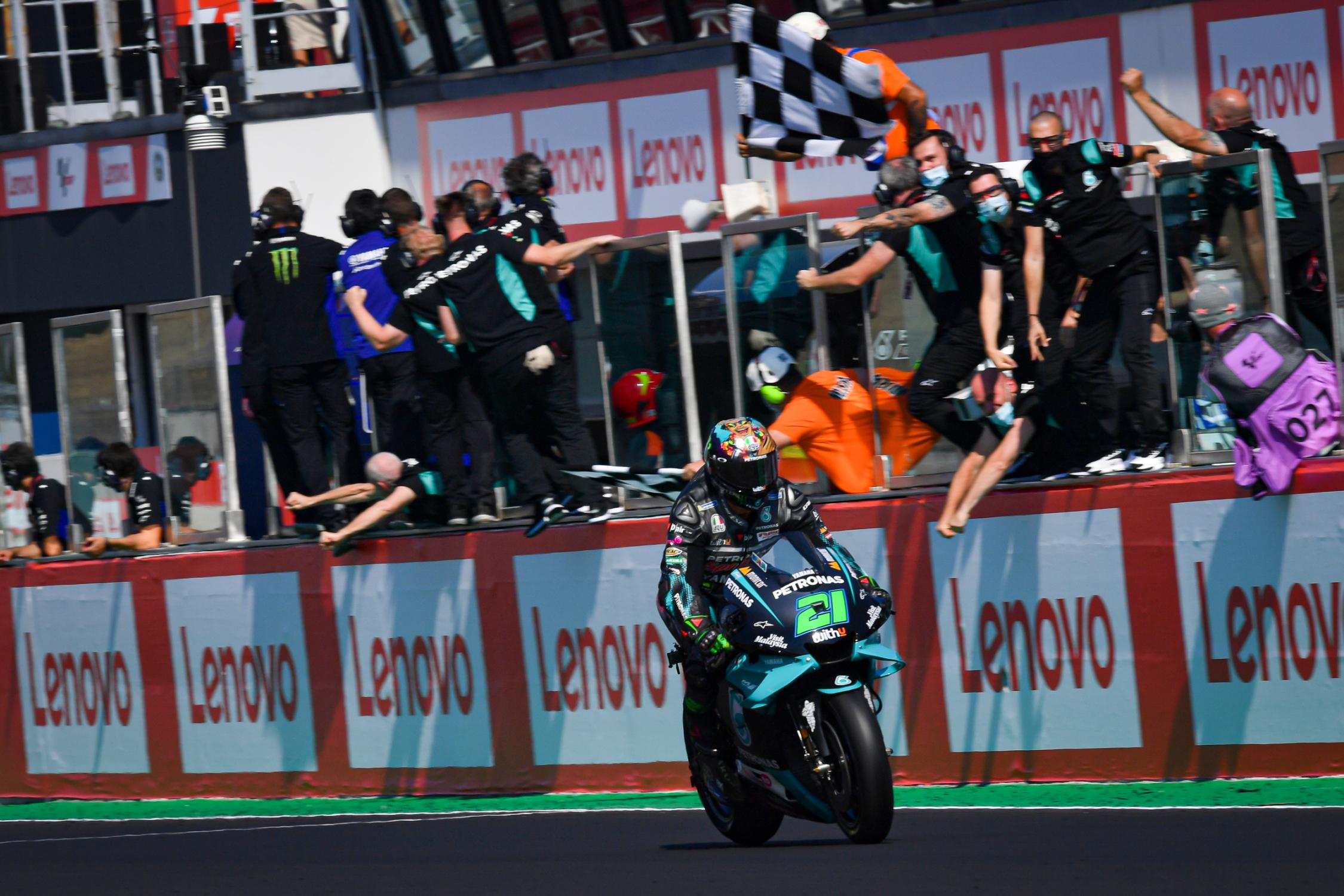 Morbidelli aces it at Misano Morbidelli aces it at Misano