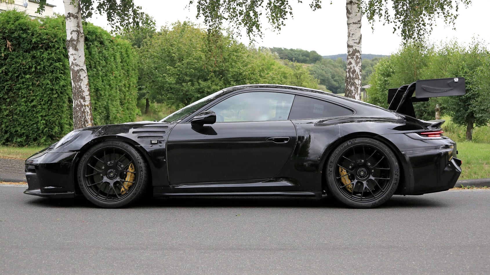 New 992 Porsche 911 GT3 RS spied testing at the Nürburgring New 992 Porsche 911 GT3 RS spied testing at the Nürburgring