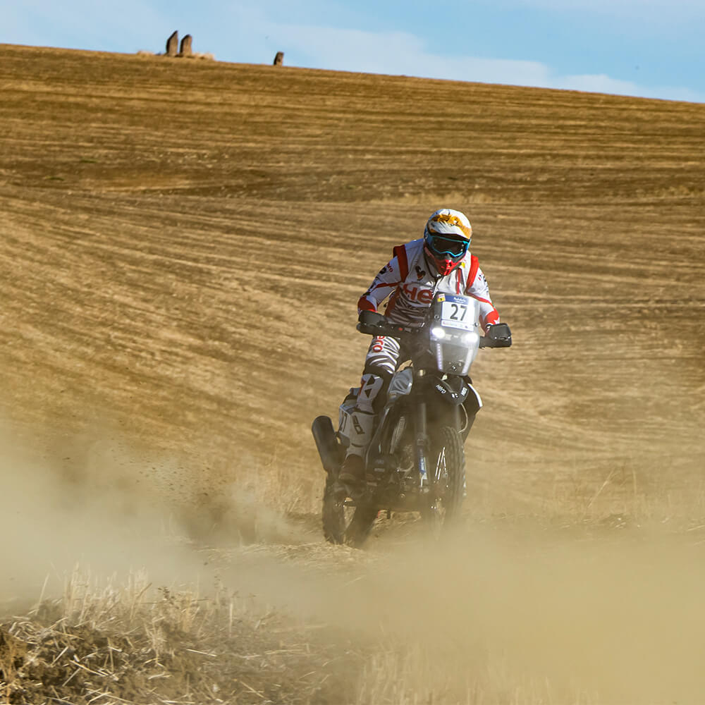 Hero Motosports soldiers on in Stage 3 of the Andalucia Rally Hero Motosports soldiers on in Stage 3 of the Andalucia Rally