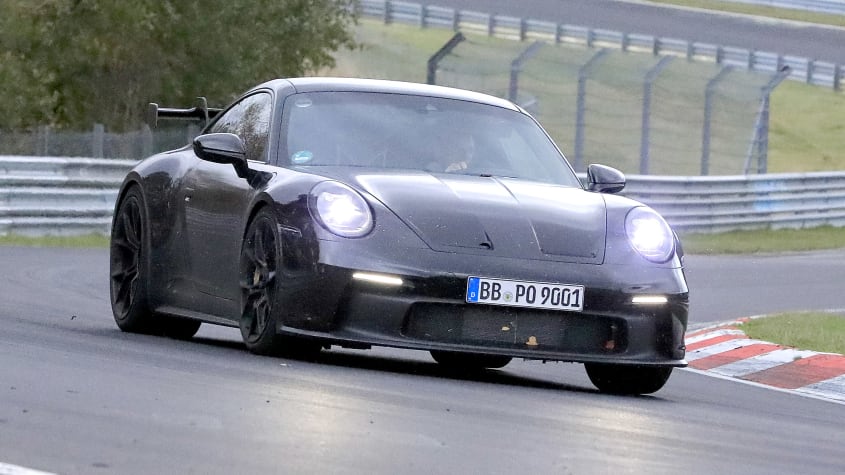 New 992 Porsche 911 GT3 spied testing at the Nürburgring New 992 Porsche 911 GT3 spied testing at the Nürburgring
